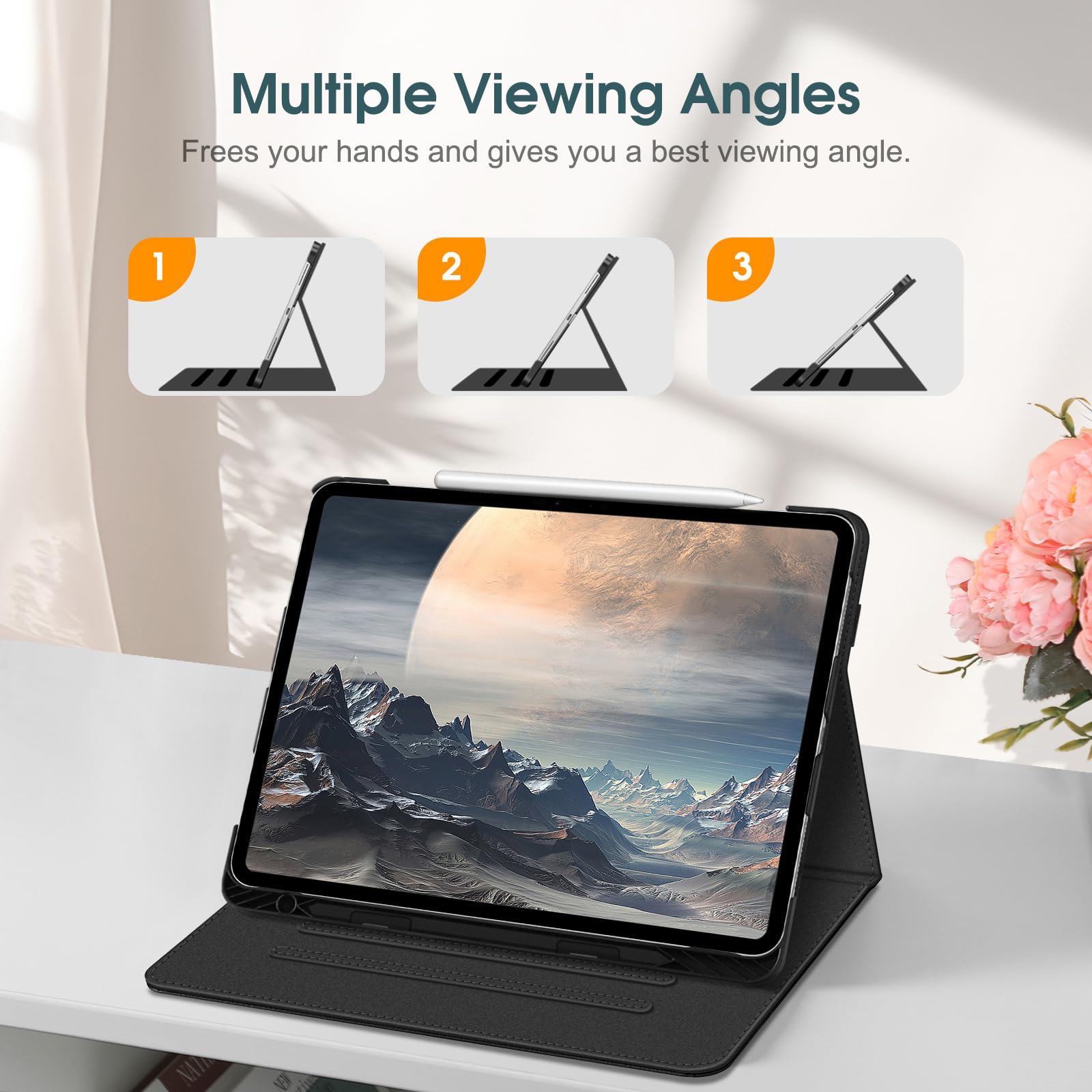 Amazon.com: Fintie Folio Case for iPad Pro 13-inch (M4) 2024