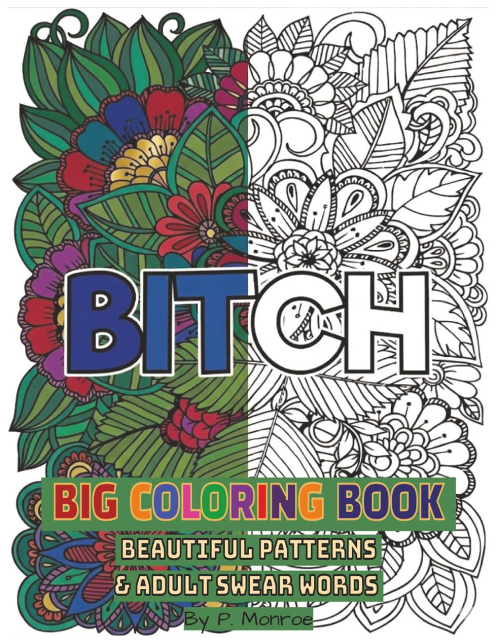 Adult Swear Words Coloring Book: 25 Beautiful Patterns with Strong adult Swear Words | Mindful & Calming Patterns | Sweary Coloring Book for Stress ... Relaxation | Adult Coloring Book Cuss Words