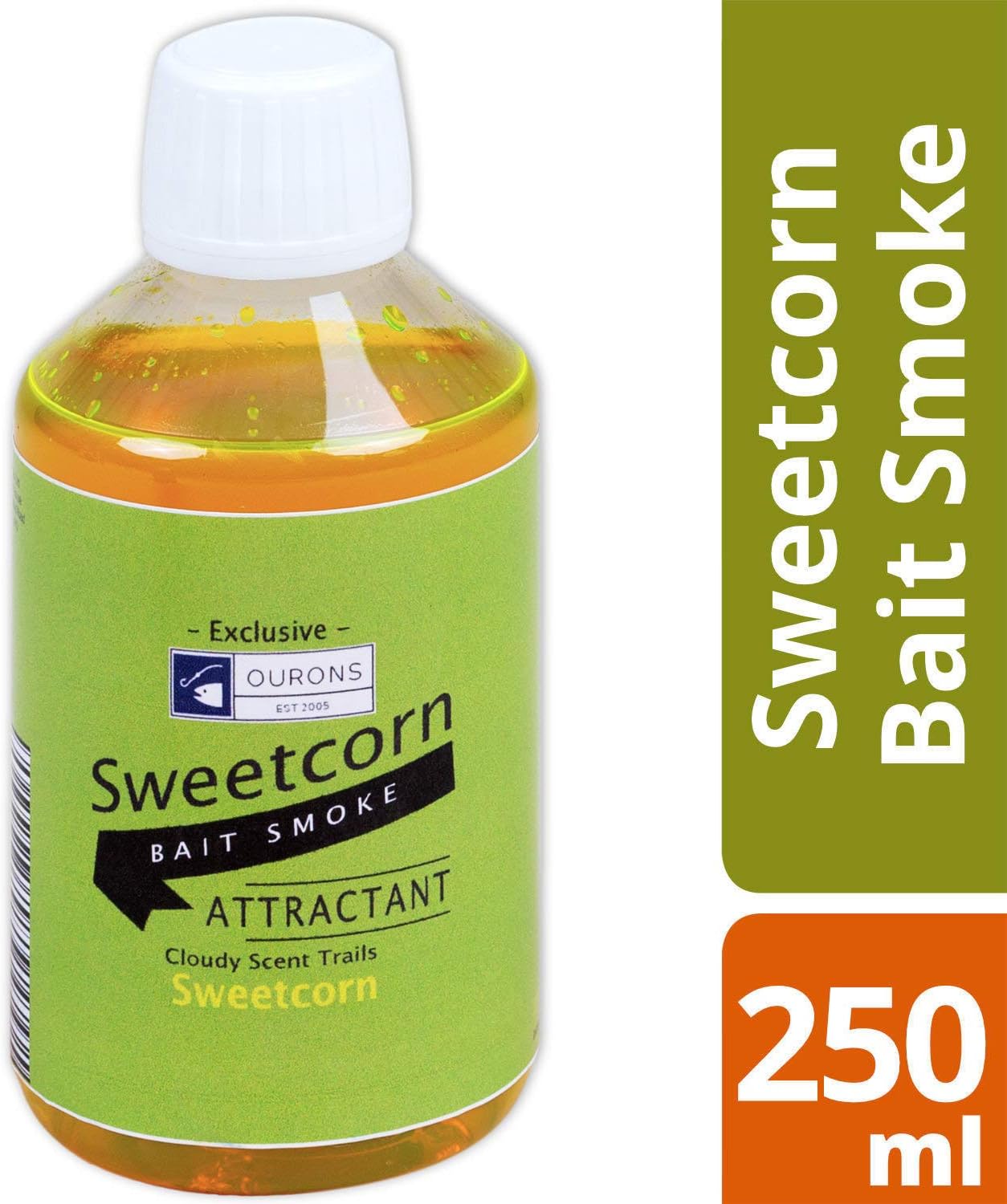 Ourons 250ml Sweetcorn Bait Smoke Cloudy Fishing Bait Additive Creates Scent Trails