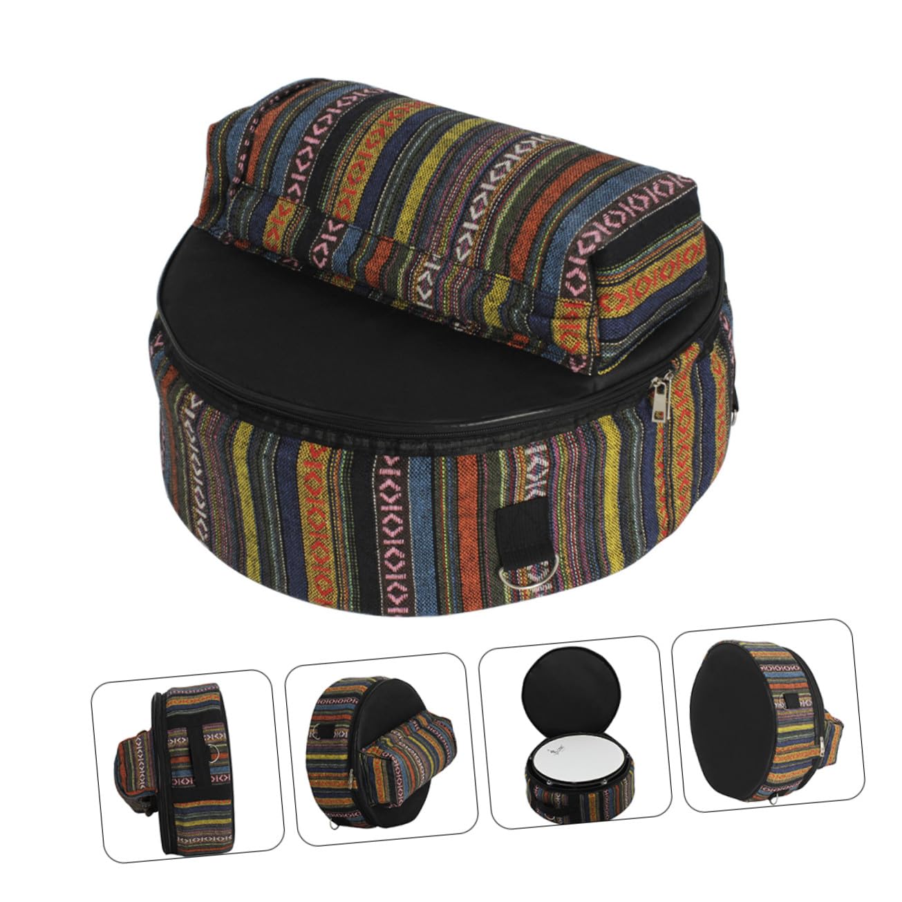 MAGICLULU Paquet de Tambour Portable en Tissu Oxford Imperméable, Grosse Capacité, Résistant à L'Usure, Pratique à Transporter pour Caisse Claire