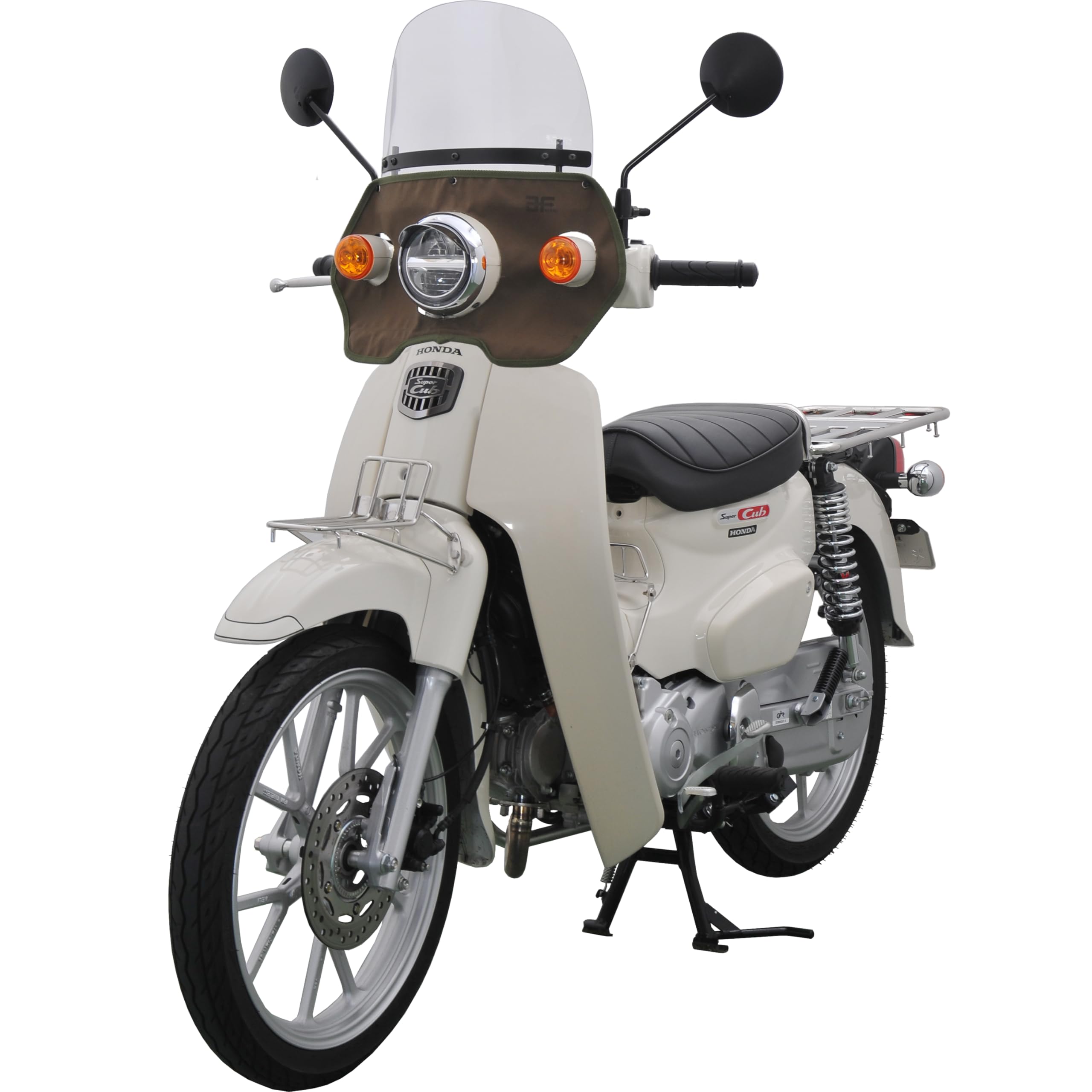Amazon | 旭風防(AF ASAHI) 風防 カーキ スーパーカブ50(AA09)/110 