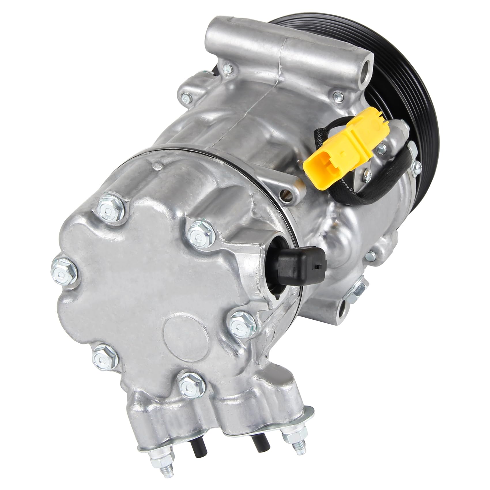 DOCAS Compressore aria condizionata 6453QJ 9659875780 compatibile per Citroën Berlingo B9 C3 Picasso C4 I C5 III DS3 Peugeot 207 WA WC 208 307 308 5008 PARTNER Tepee