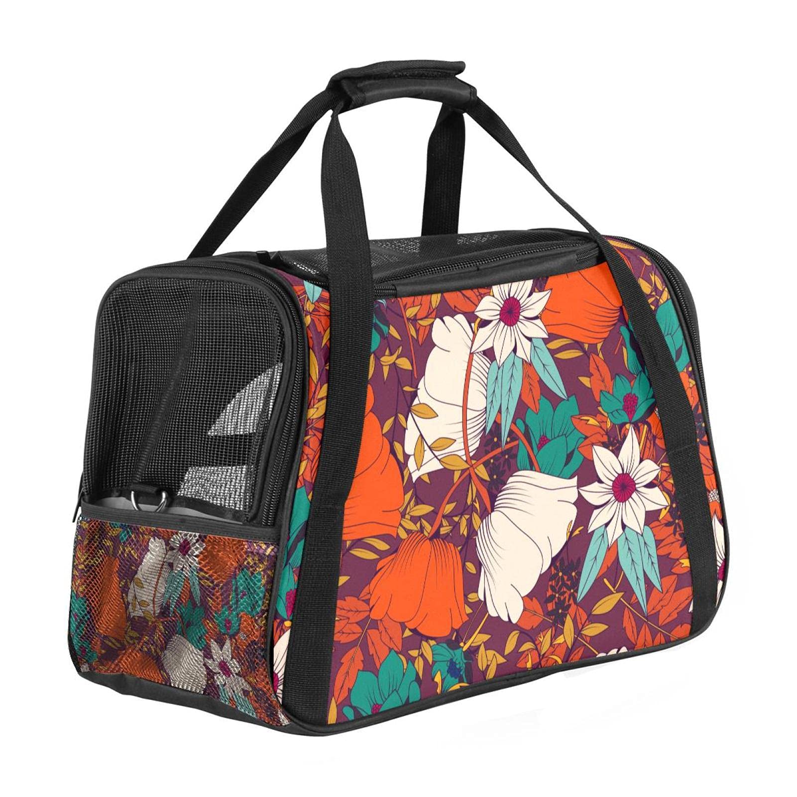 Sac de transport pour chat lapin et petit chien homologué avion souple