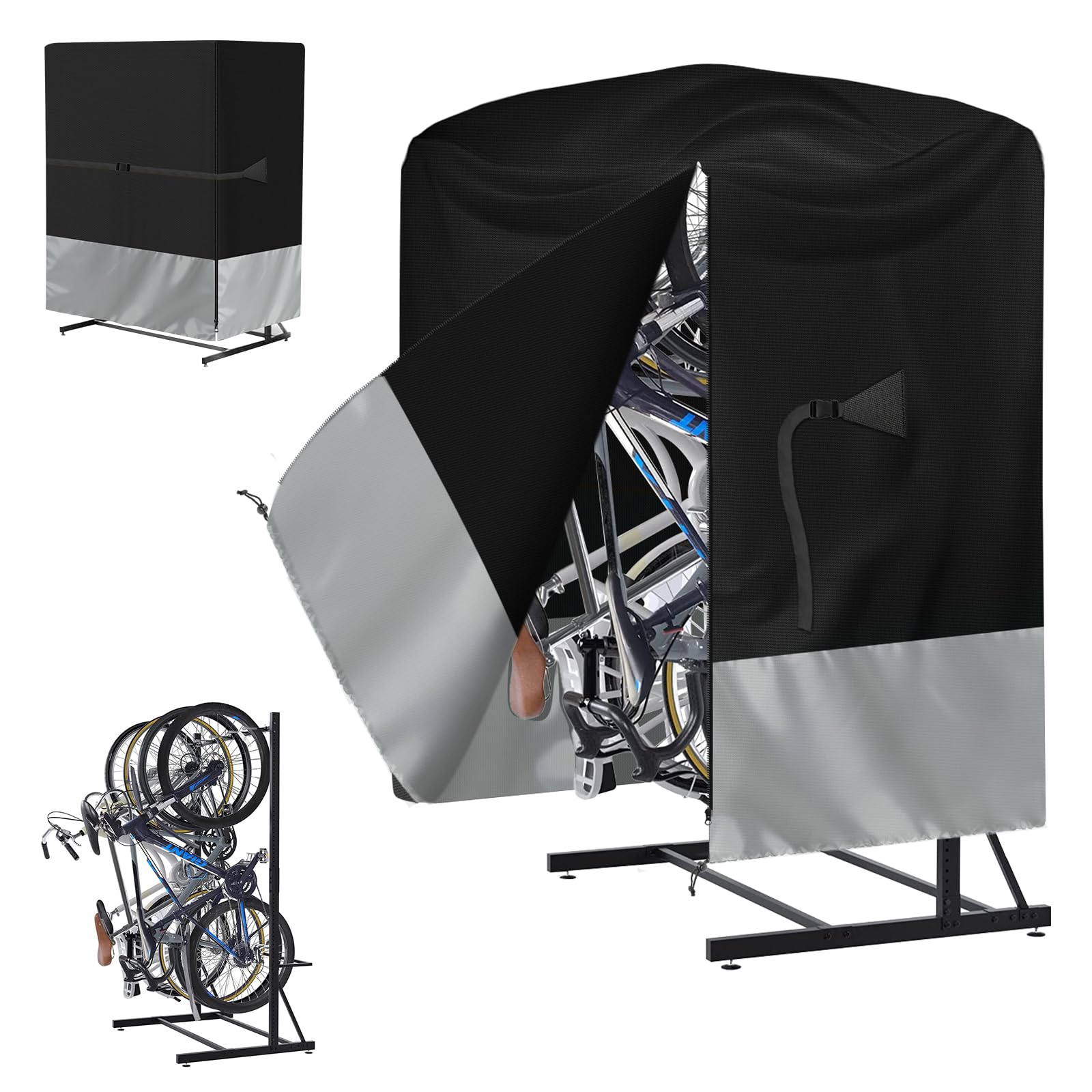 Amazon.com : Kistrba Vertical Bike Rack Cover, Waterproof Bike