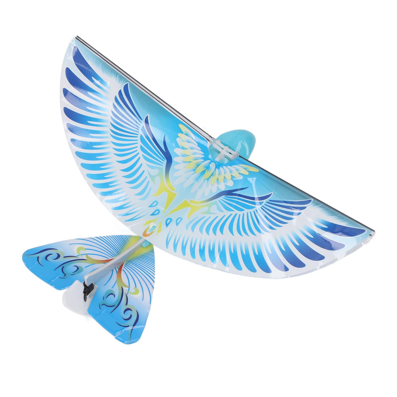 Juguete de Pájaro Volador RC, Control Remoto de 2,4 GHz, Alas Batientes Biónicas EPP con Luces LED, para Simulación de Vuelo en Interiores y Exteriores (#2)