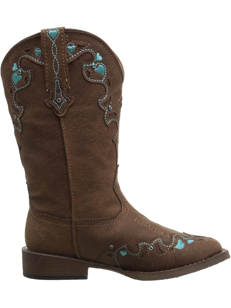 Brown Roper Hearts (Toddler/Little Kid)