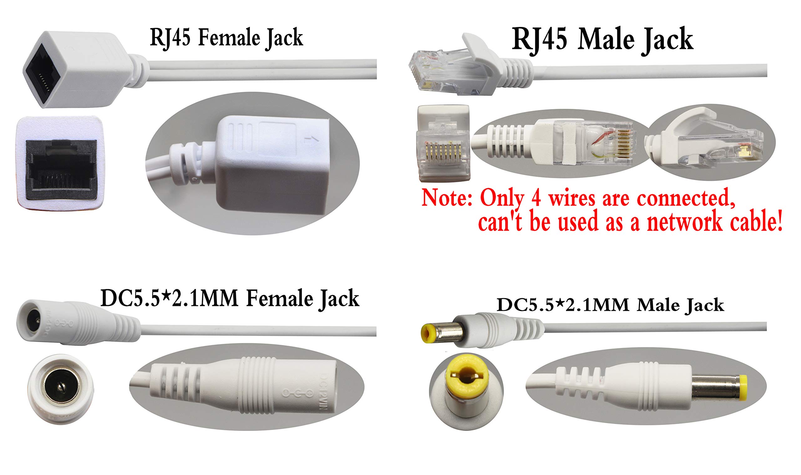 Kit Iniettore E Splitter PoE 12V - Impermeabile, Per Reti Ethernet Cat5/6, 10/100Mbps - Foto 11
