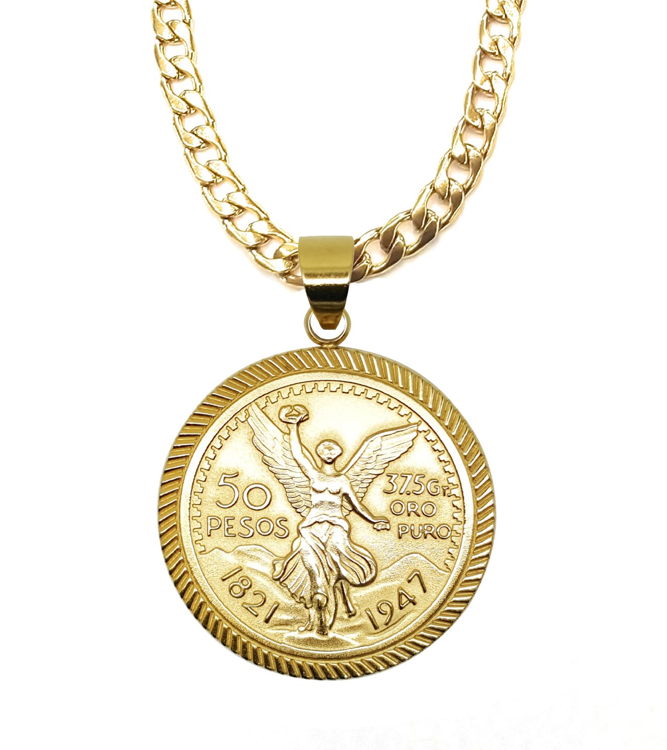 Buy 14kt Centenario Pendant \u0026 24 