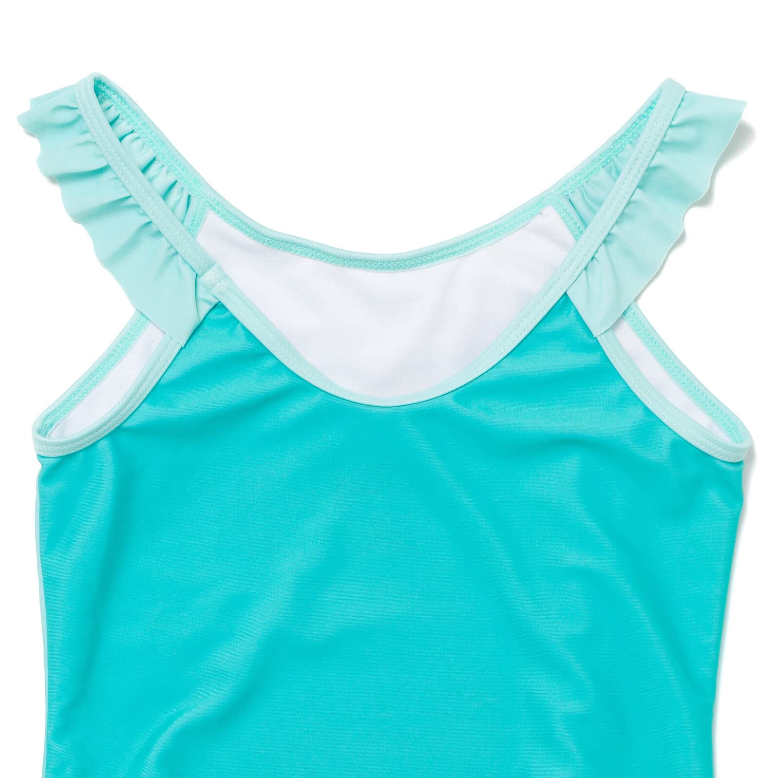 Disney Princess Jasmine Toddler Girls One Piece Bathing Suit Green 3T