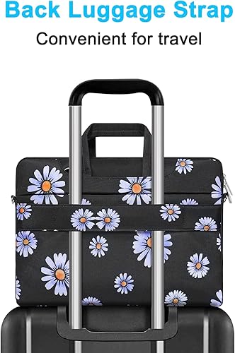 Miniatura 4 de MOSISO Bolsa de hombro para laptop compatible con MacBook Air de 15 pulgadas M2 A2941 2023Pro 16 2023-2019 M2 A2780 M1 A2485 A2141Pro 15 A1398,