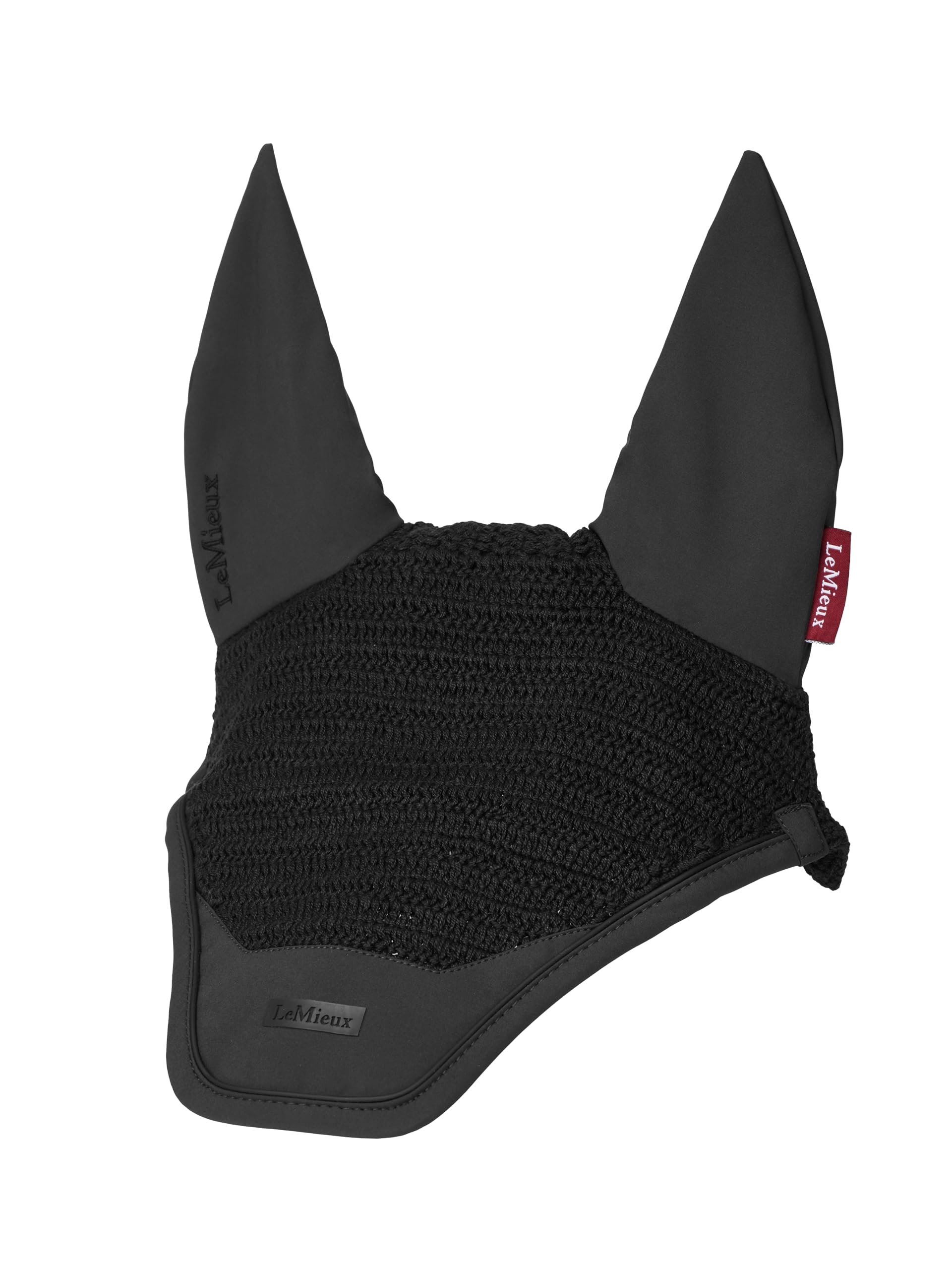 LeMieux Essence Acoustic Fly Hood - Sound Proof Micro-Foam - Black - Medium — image 1