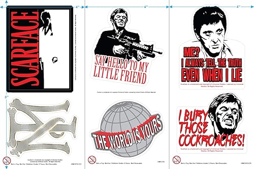 Miniatura 3 de Pegatinas coleccionables Scarface Al Pachino