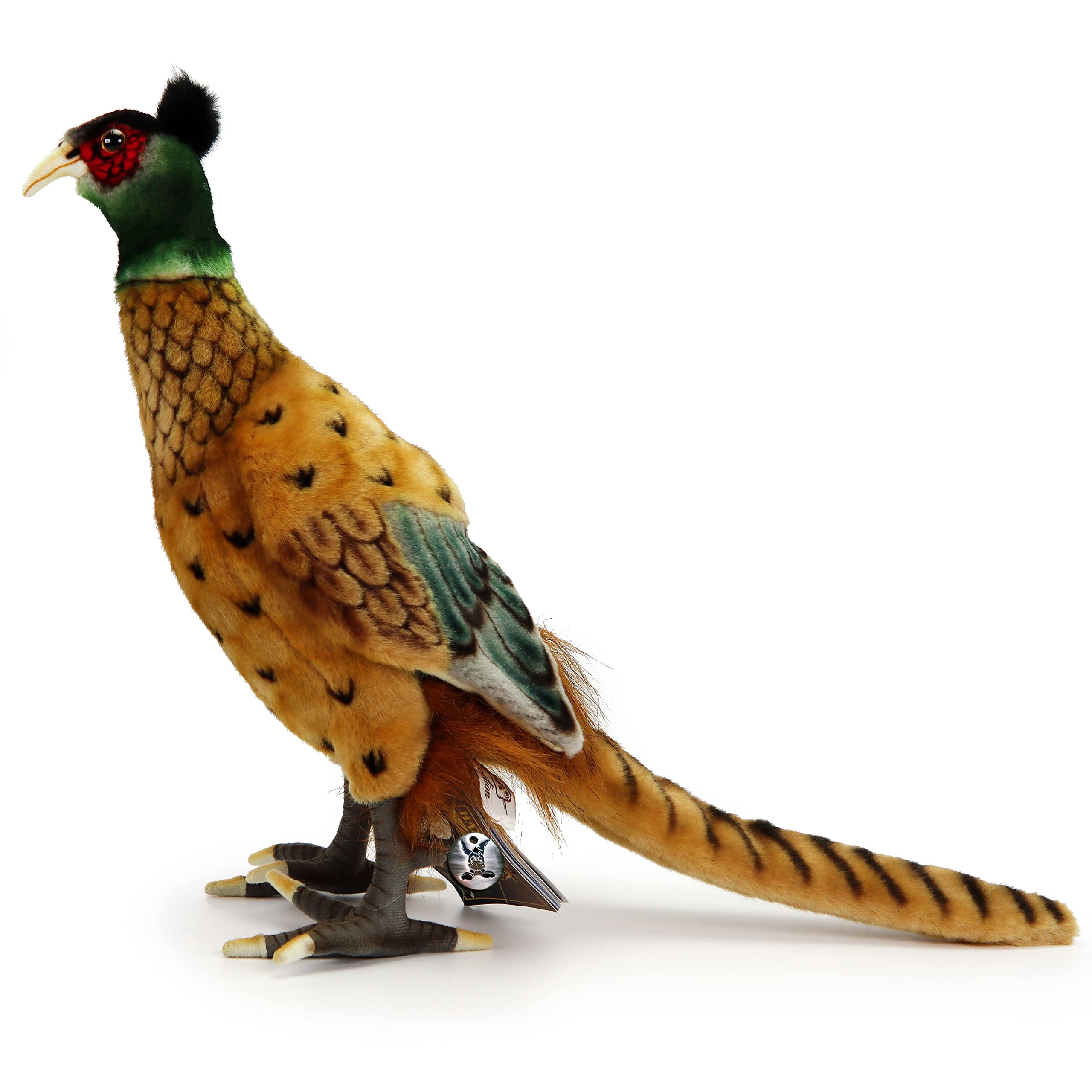 Gallo Cedrone Peluche Morbido - Uccello Da Giardino 26cm - Peluche Decorativo - Foto 13