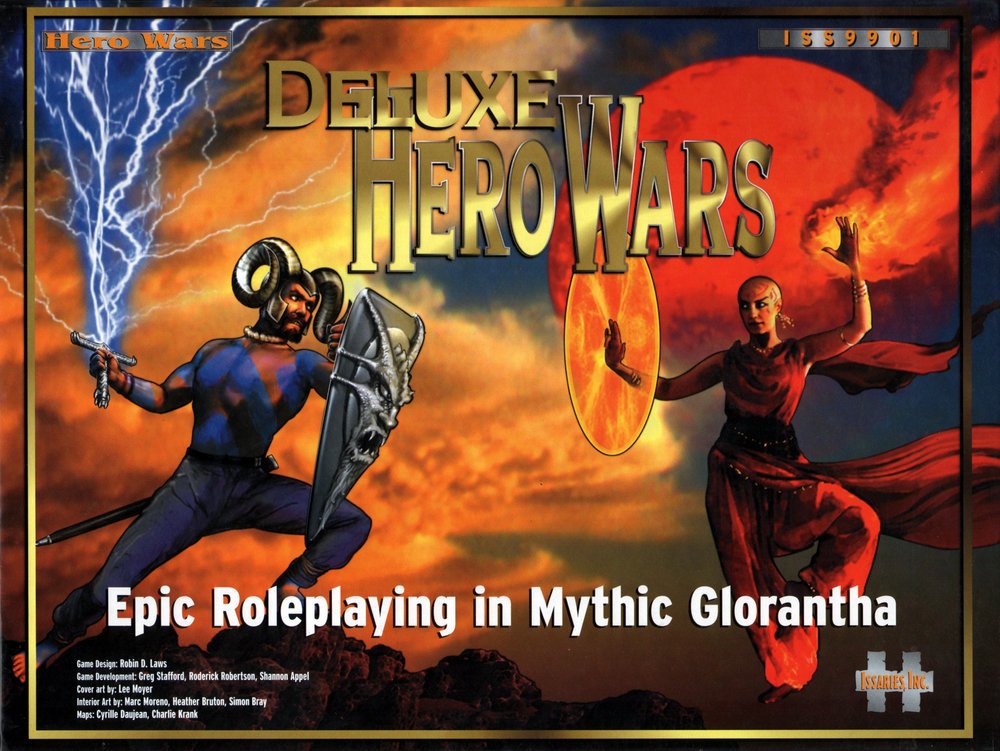 Deluxe Hero Wars Epic Roleplaying in Mythic Glorantha [BOX