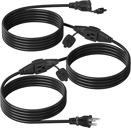 Miniatura 15 de El juego de cables de extensión para exterior de 2 unidades de BN-Link es ideal para decoraciones de jardín en días festivos y equipos de jardín.