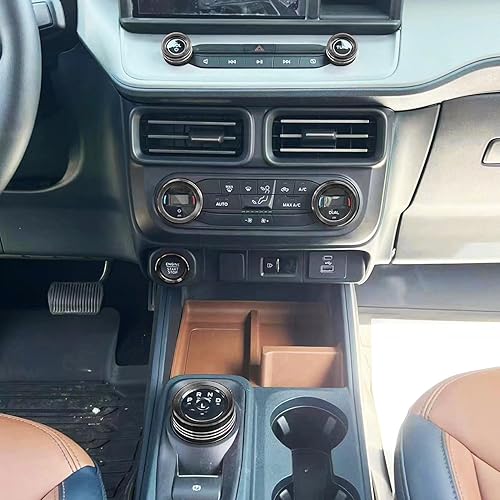 Miniatura 5 de Para Ford Maverick 2022 2023 2024 Accesorios de interior Decoración de aire acondicionado AC 4WD Motor Start Stop Faro Volumen Radio Control