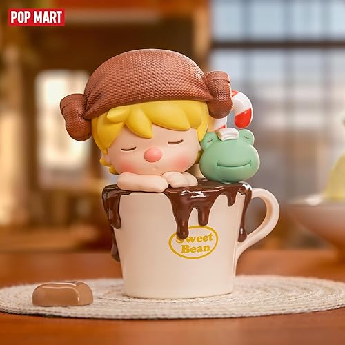 Miniatura 3 de POP MART Figuras de caja ciega de postre de Sweet Bean Frozen Time, juguetes misteriosos de diseño aleatorio para decoración moderna del hogar,