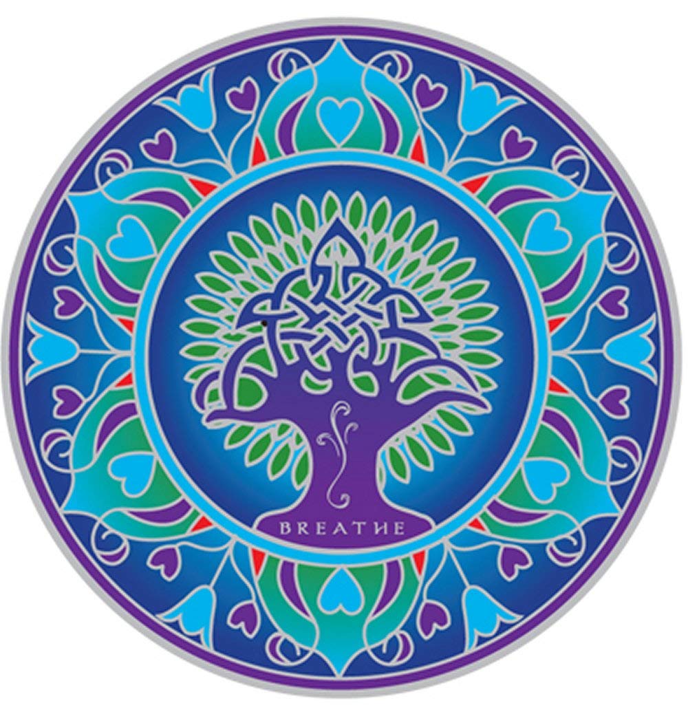 Earth Mandala Sunseal Window Sticker