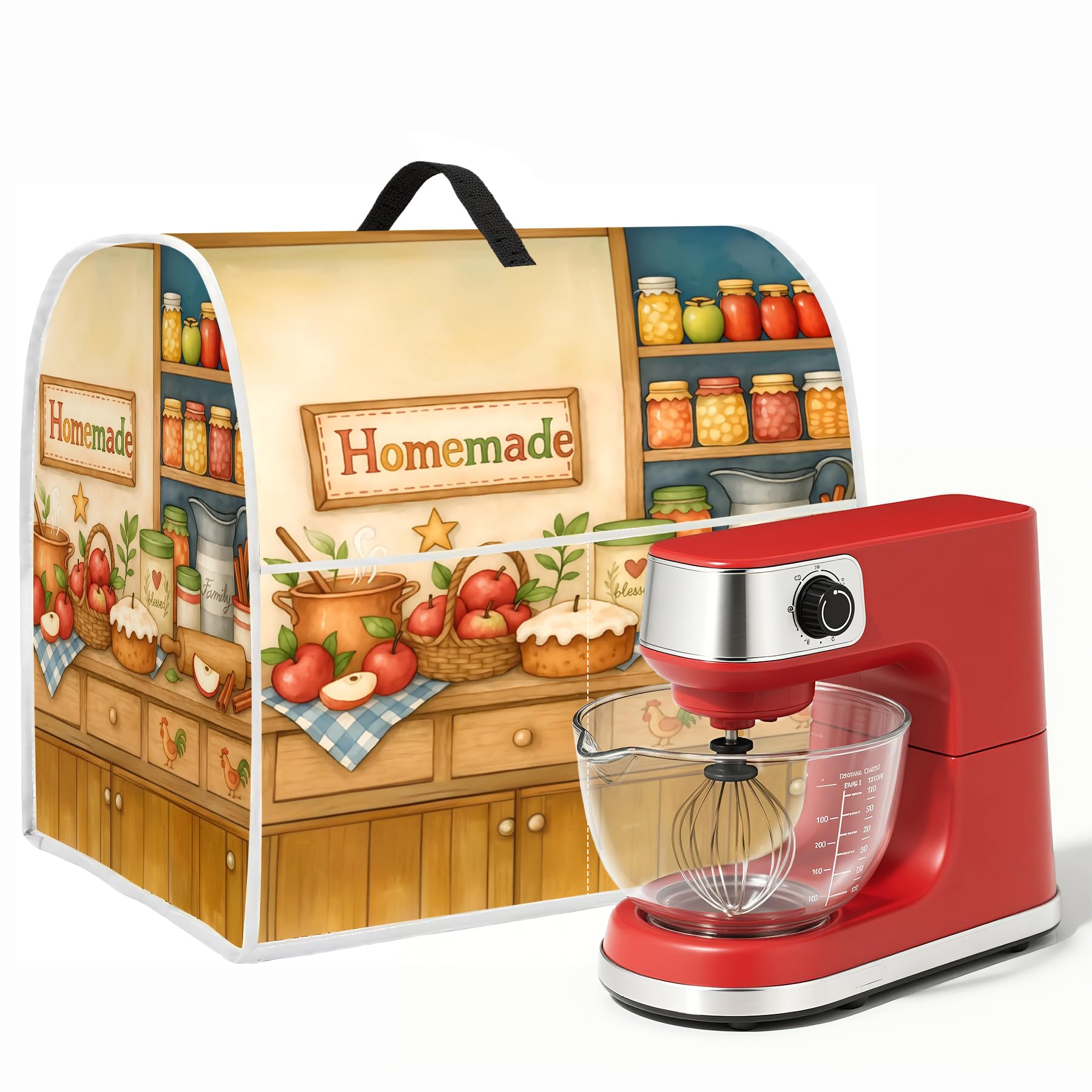Kitchen Dust Cover Compatible with 4.5 5 6 8 quart Stand Mixer