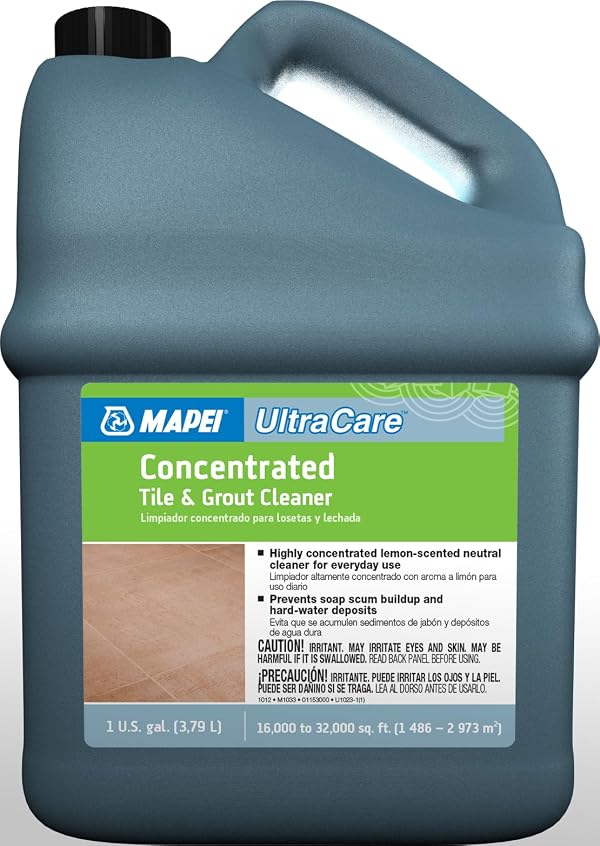 Mapei Ultracare Concentrated Tile & Grout Cleaner (1 gallon) by Mapei - Used condition - US$36.61