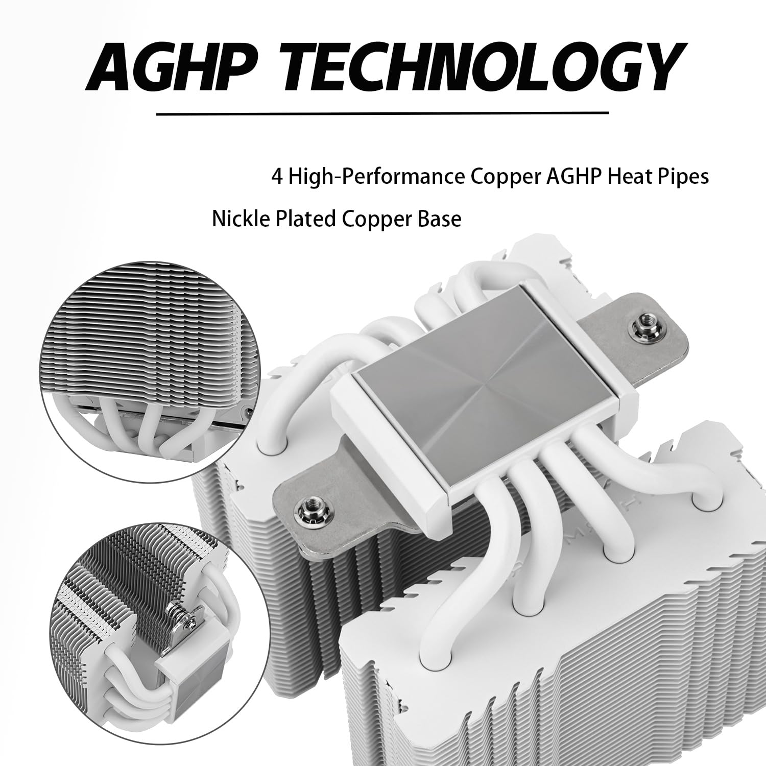Thermalrlght Peerless Assassin 90 SE White CPU Air Cooler, Double Towers CPU Heatsink Cooler, with TL-P9W Quiet PWM Fan, Computer CPU Cooling for AMD:AM4 AM5/1700/1851