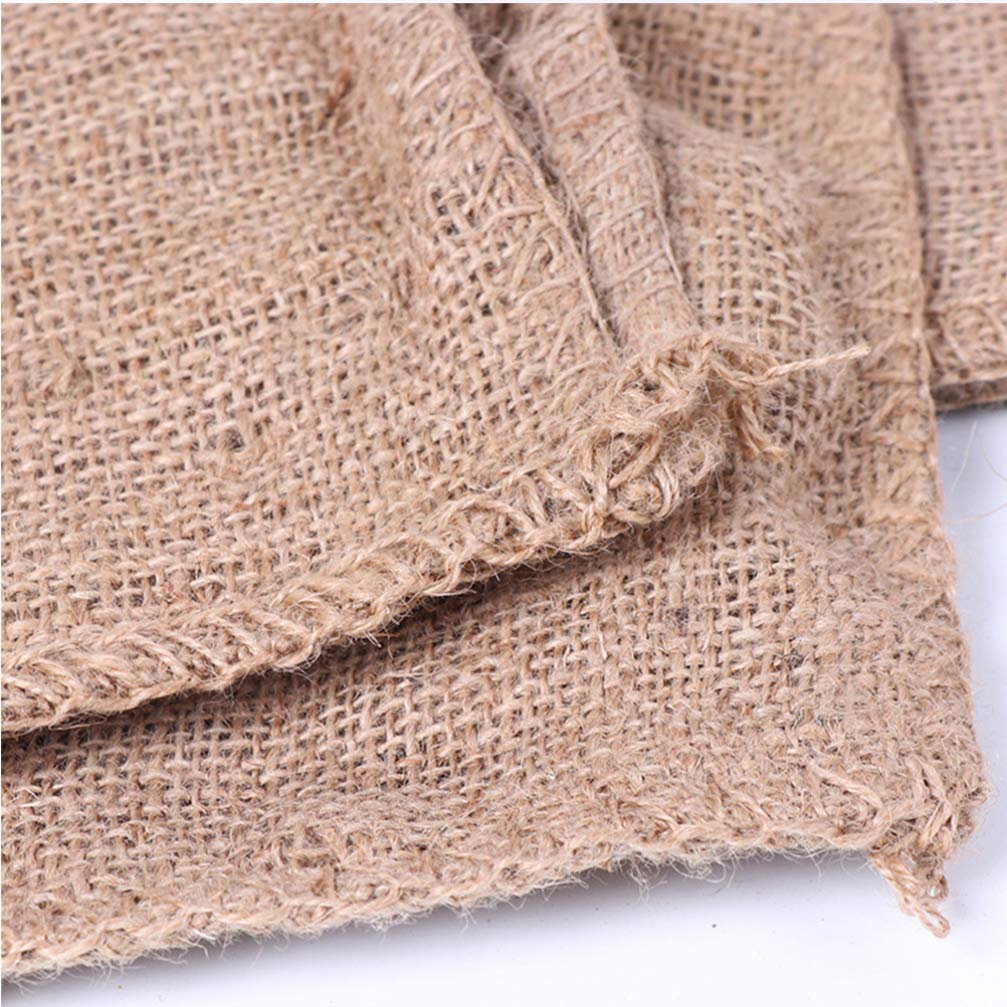 Yardwe Paquet de 5 Sacs de Pommes de Terre Et de Légumes de de 40 Cm X 60 Cm Sac de Jute Adapté Aux Pommes de Terre Aux Légumes à La Protection des Plantes Et à La