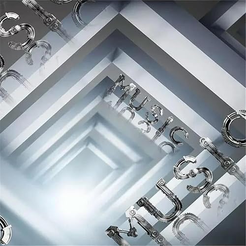 Miniatura 3 de ISAPEE Space 3D Muisc Bar KTV Workwear Customized Large Mural Wallpaper Papel de pared