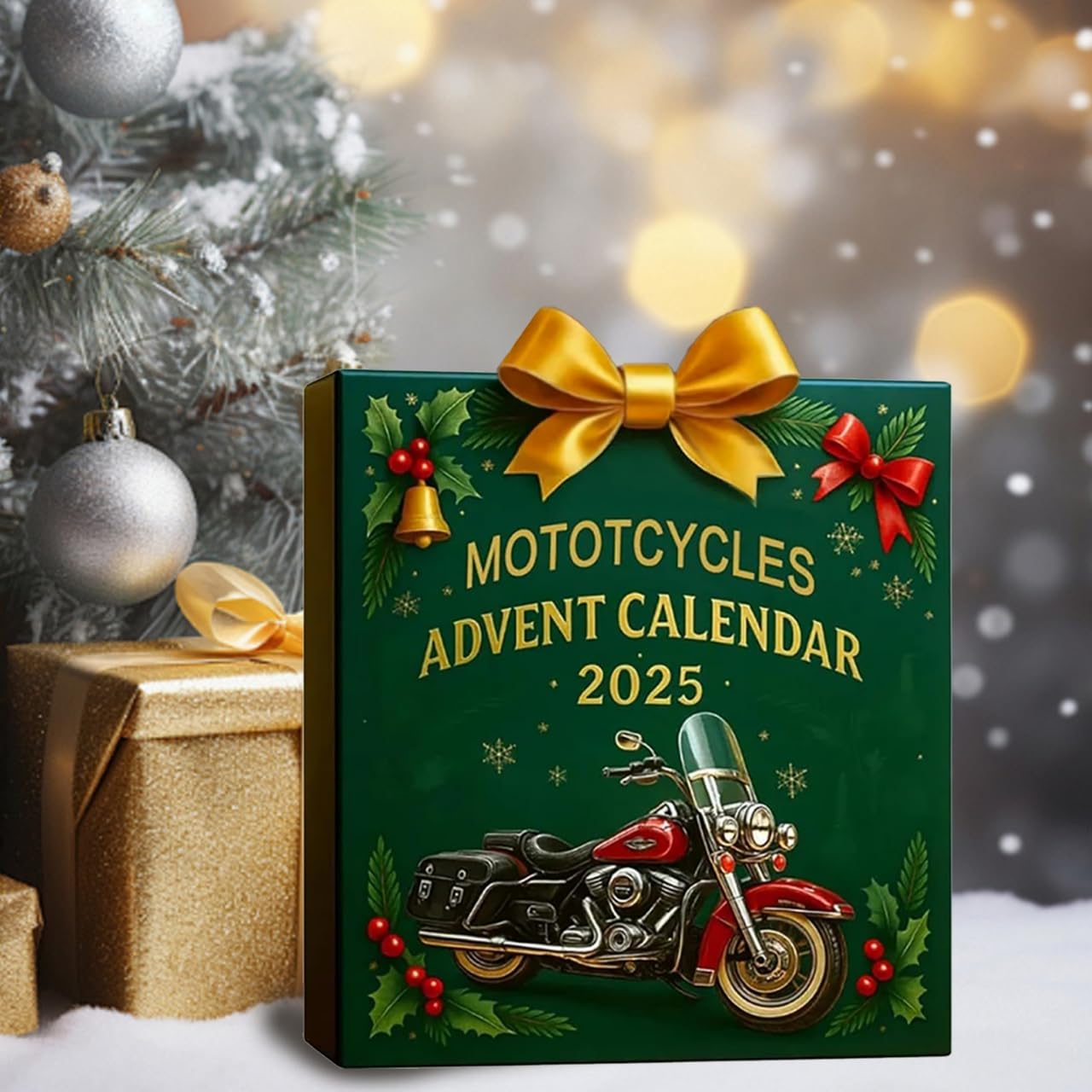 Calendrier De L'Avent Vélo 2025 - 24 Décorations Surprises En Acrylique 2D Pour Sapin, Thème Cyclisme - Maison