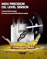 Vista 4 de Torchbeam Conjunto de bomba de combustible eléctrica, compatible con Civic 2006 2007 2008 2009 2010 2011 L4 1.8L, conjunto de módulo de bomba