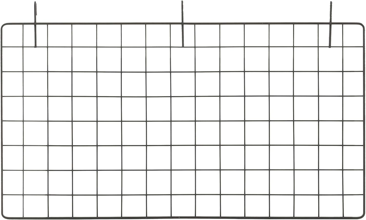 Doshisha Luminous Noir Steel Rack Parts, Side Net, Mesh Panel, Wire Net, Black with Hook, Width 29.9 x Height 15.9 inches (76 x 40.5 cm), Drop Prevention Fence, Hanging Storage, Pole Diameter 1.0