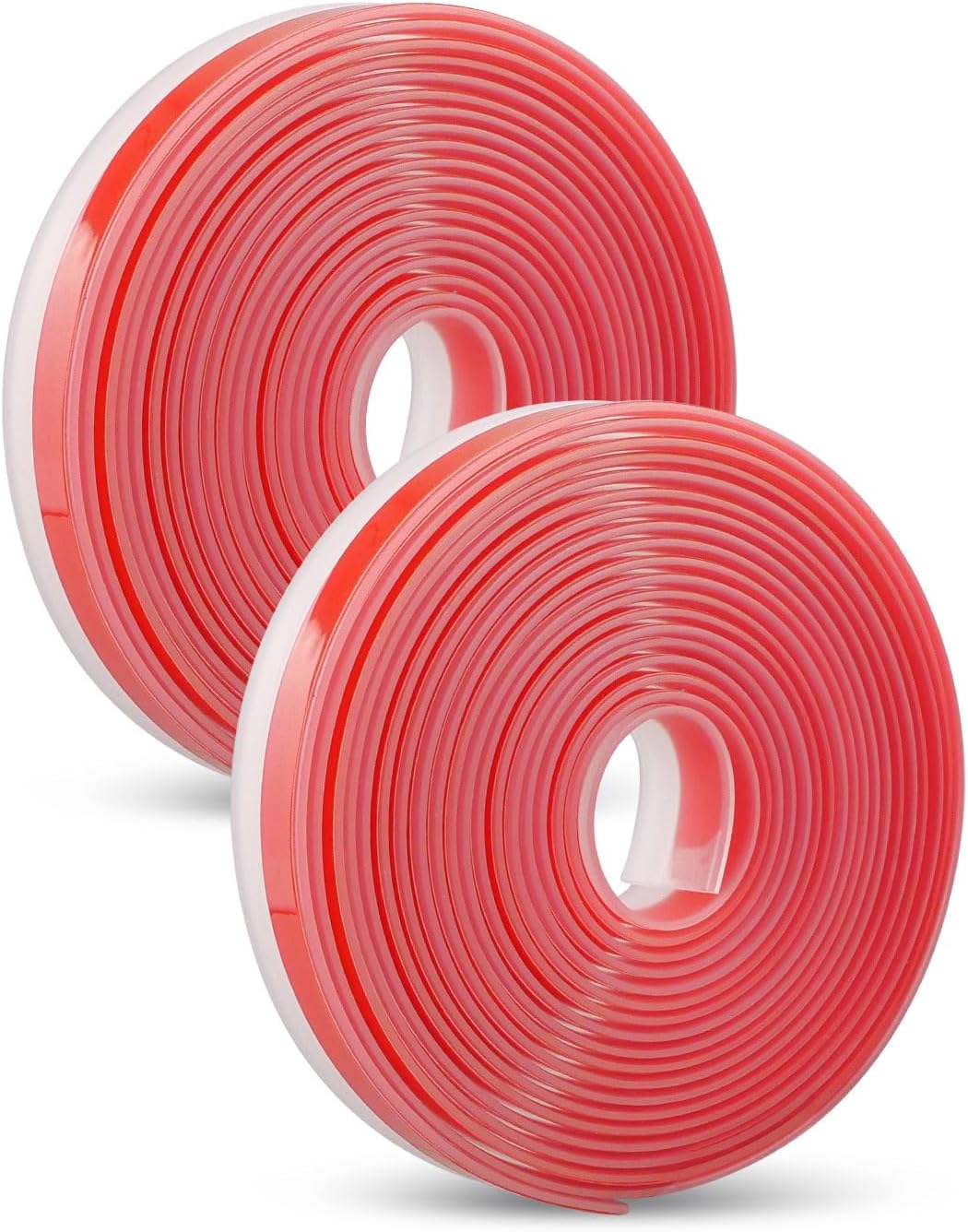 495209 495207 Self-Adhesive Splinter Guard Replacement Strip, Fit for Festool Guide Rail FS/2 FS/2 KP Track Saw FSK Models Splinter Guard Strip, Thickened Rubber 197 Inches 2PCS