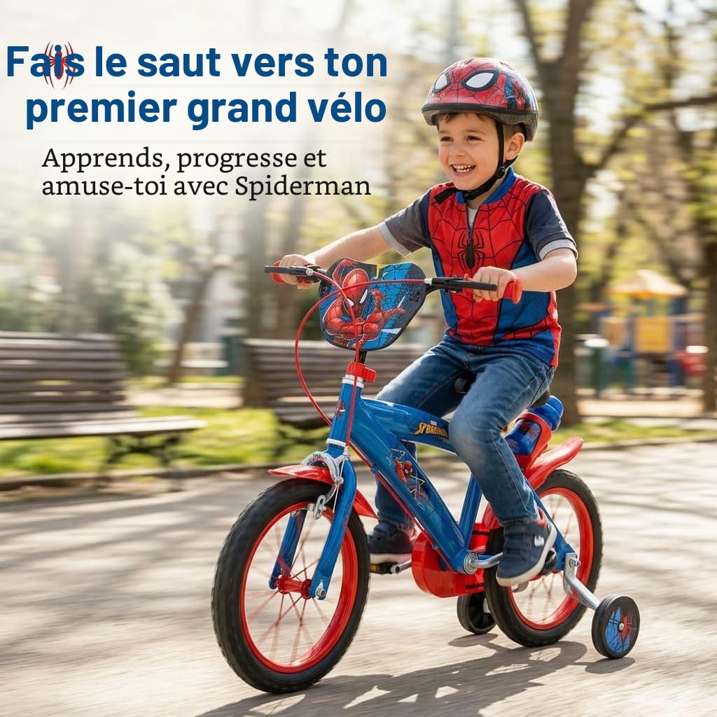 TOIMSA Huffy Vélo 14" Spiderman 4/6 Ans