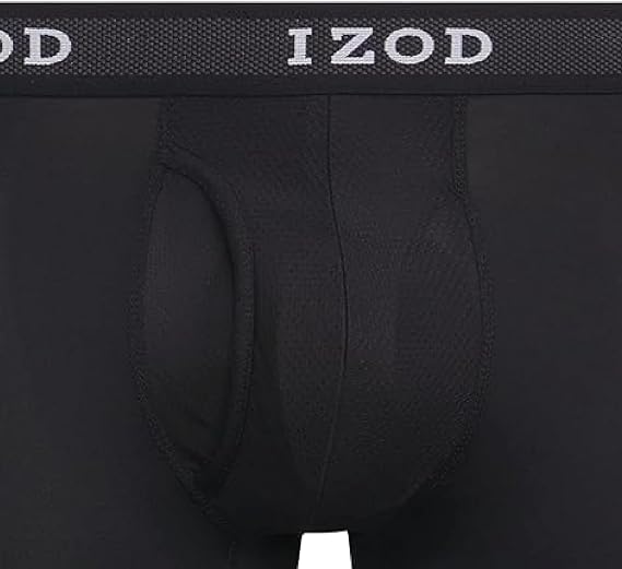 Izod Men's 5 Pack Performance Boxer Brief Boxer Briefs (pack of 5)