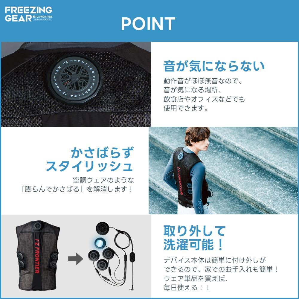 Amazon.co.jp: アイズフロンティア 2025年 春夏 冷却 ペルチェ 5