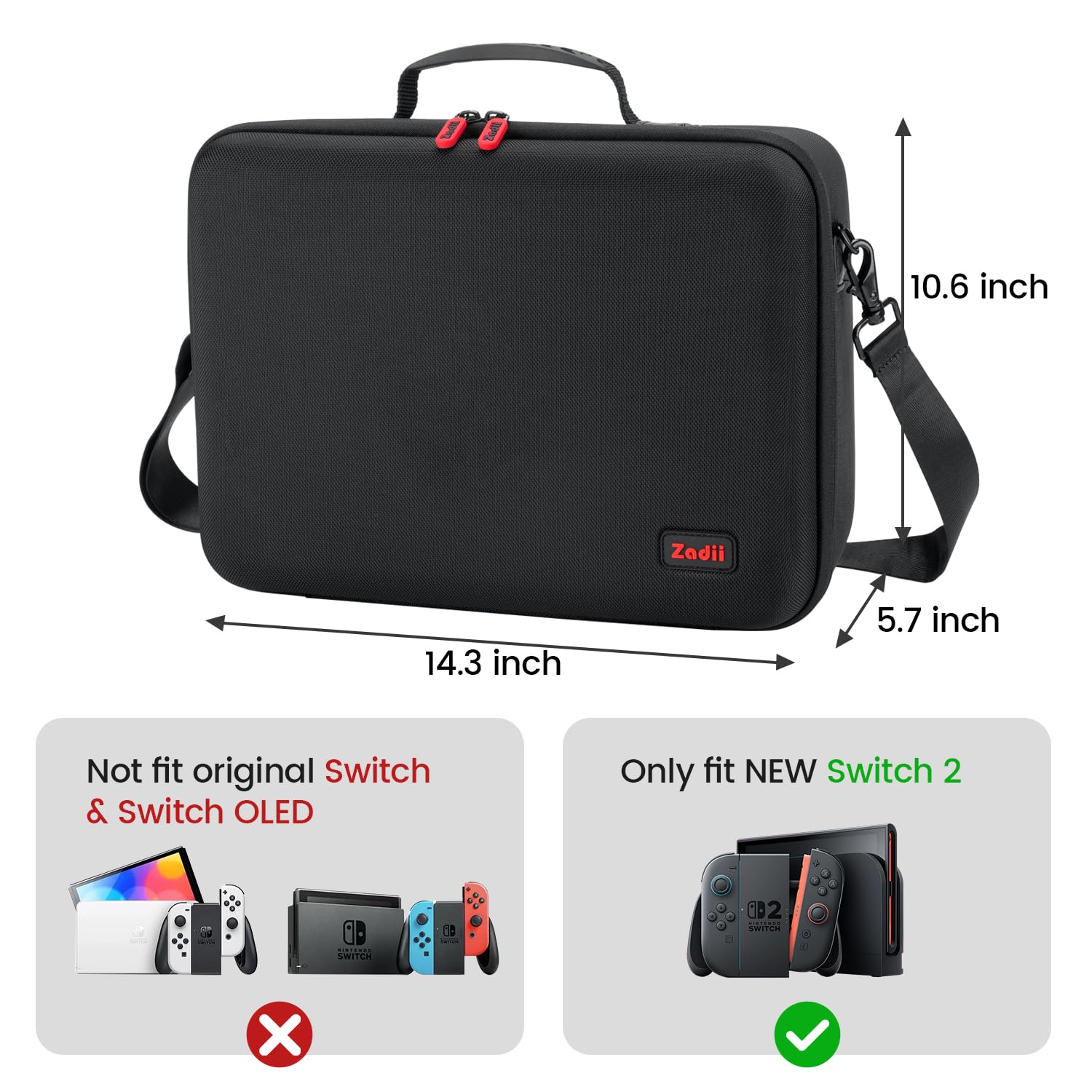 Amazon.com: Zadii Protective Carrying Case Compatible with