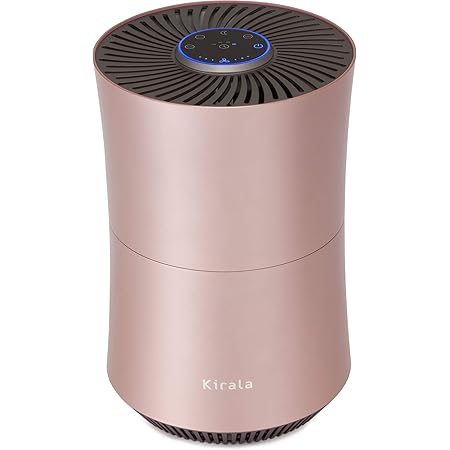 Amazon Kirala Air キララエアー ハイブリッド空気清浄機 Prato プラット オゾン空間除菌 8畳 ピンク Kirala 空気清浄機
