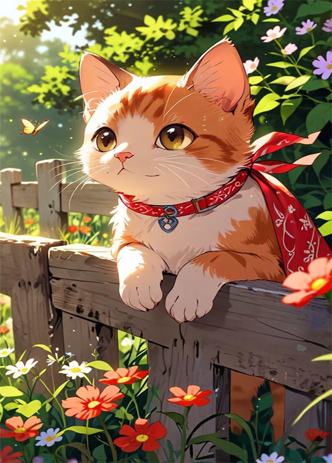 1314 Pezzi Puzzle Adulti Fiori Animali Gatti, Puzzle Impegnativo Decorazione Interna e Regalo