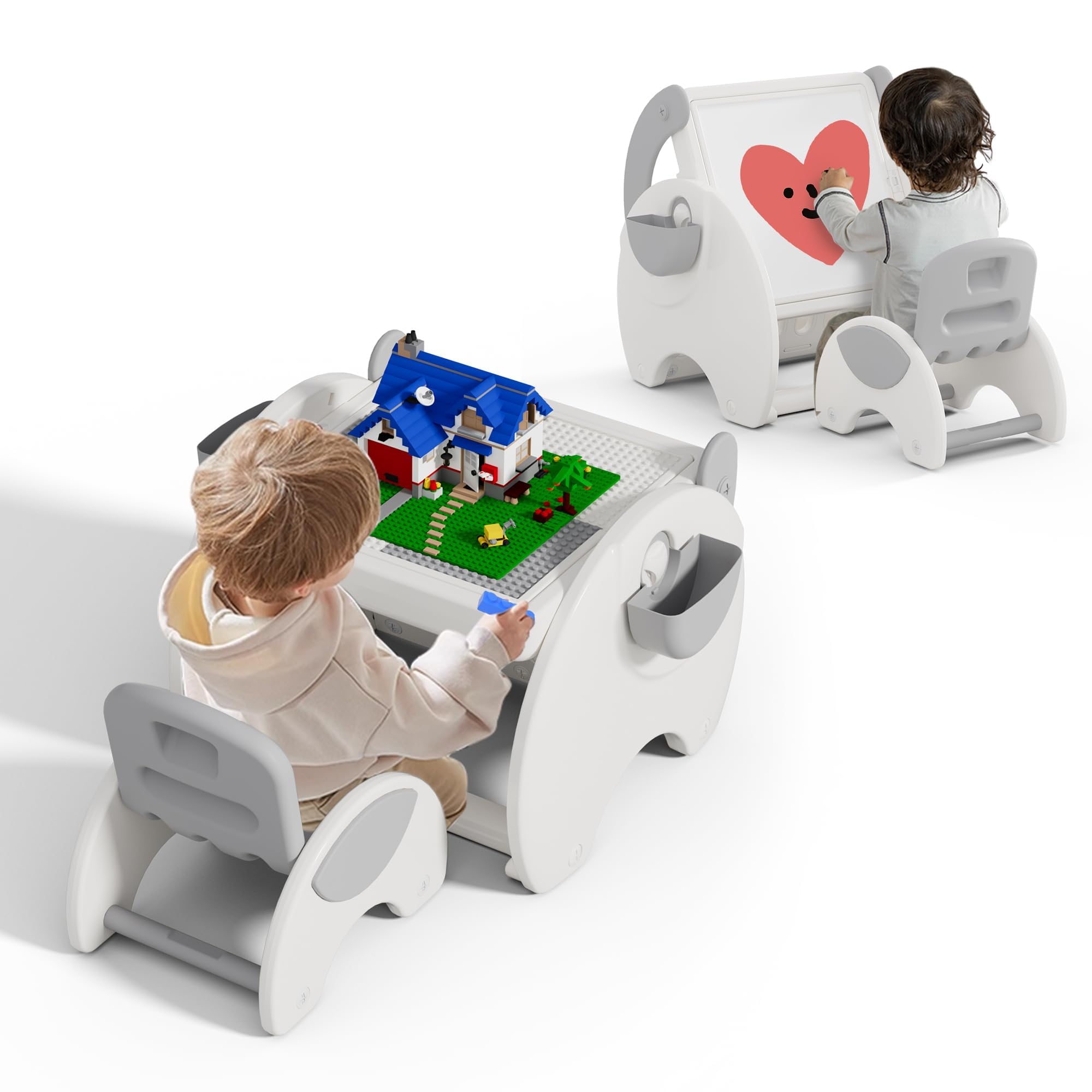 Nordic Kids Spielzimmer Möbel Studiert isch Gummi Holz Kleinkind Tisch und Stühl