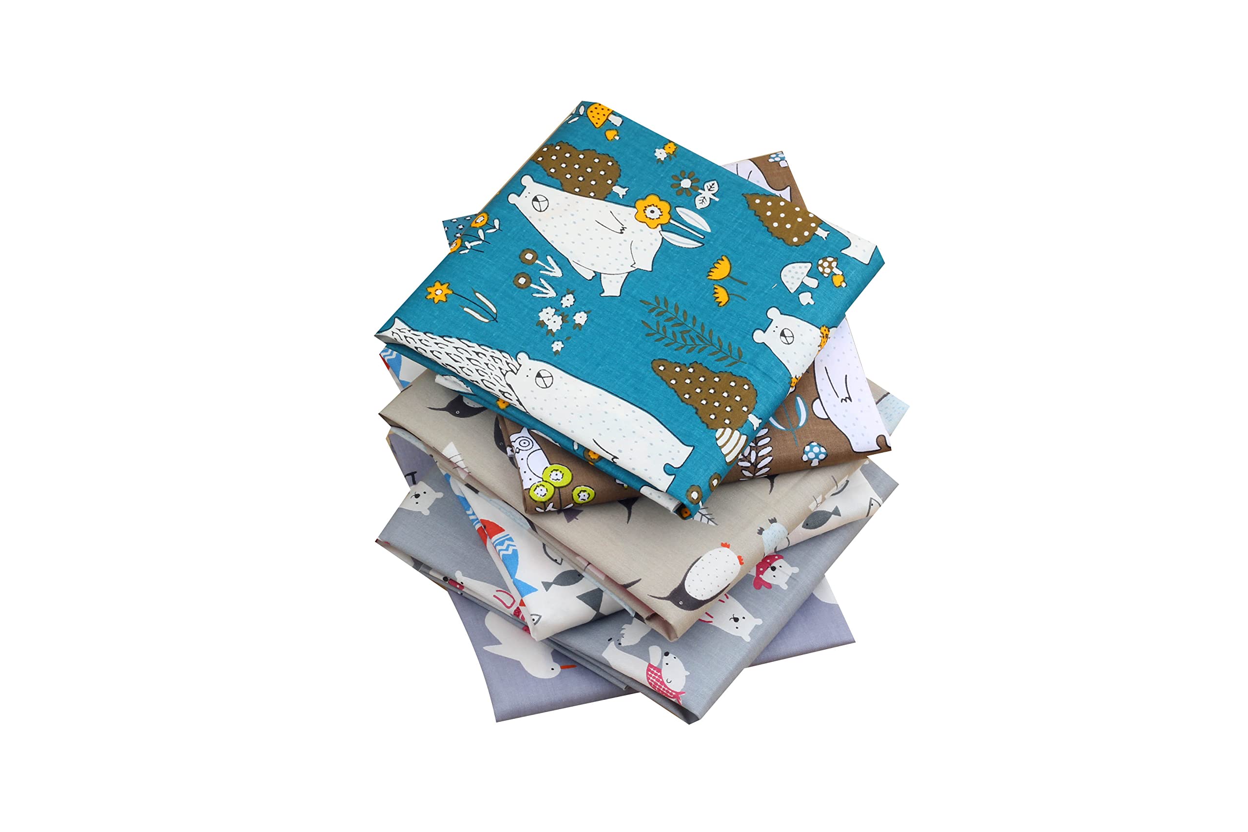 Coupon De Tissu Marin, 68 X 80 Cm, 100% Coton - Neuf, Motif Petits Marins Bleu