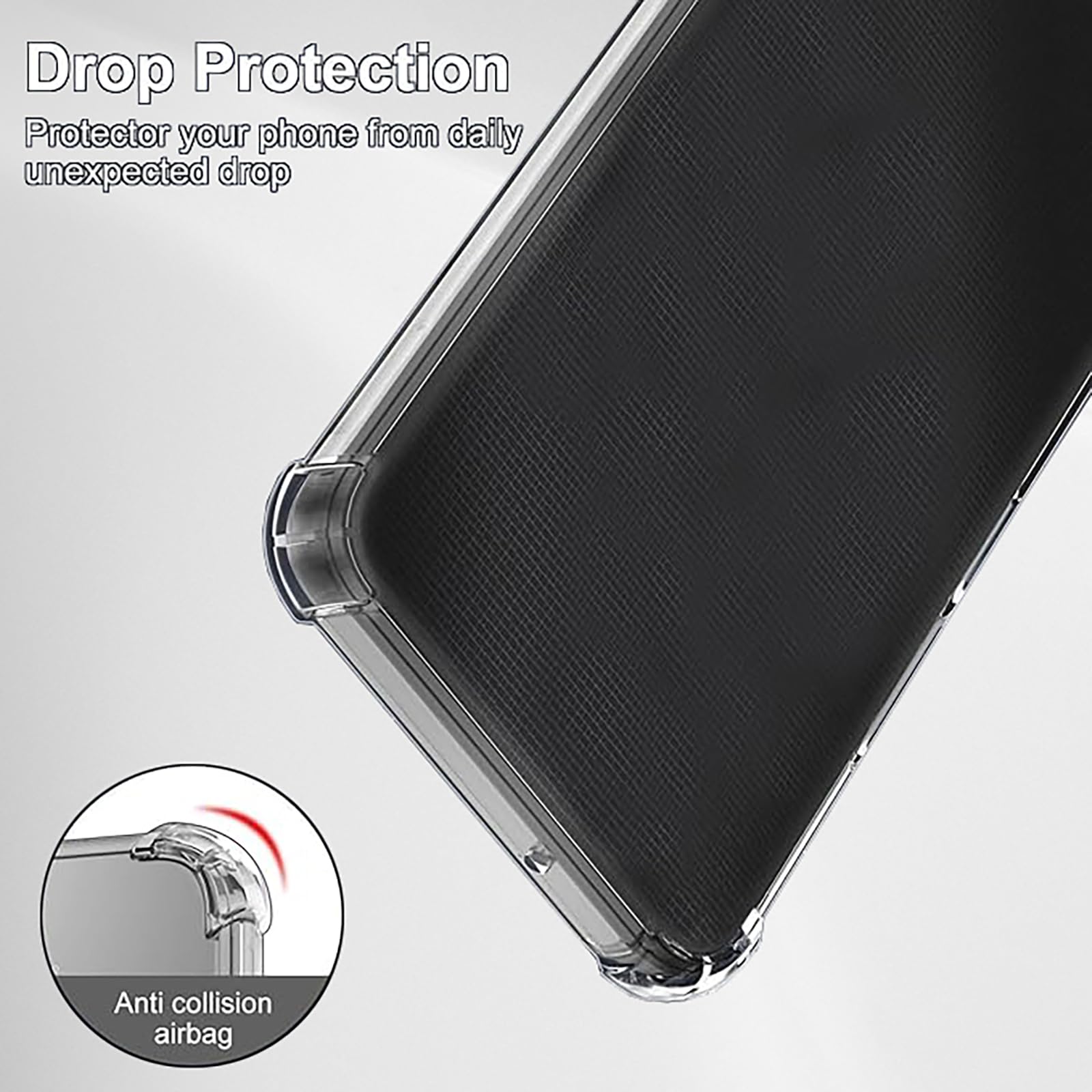 JETech Cover ad Anello Girevole a 360 Gradi per iPhone 15 Plus 6,7