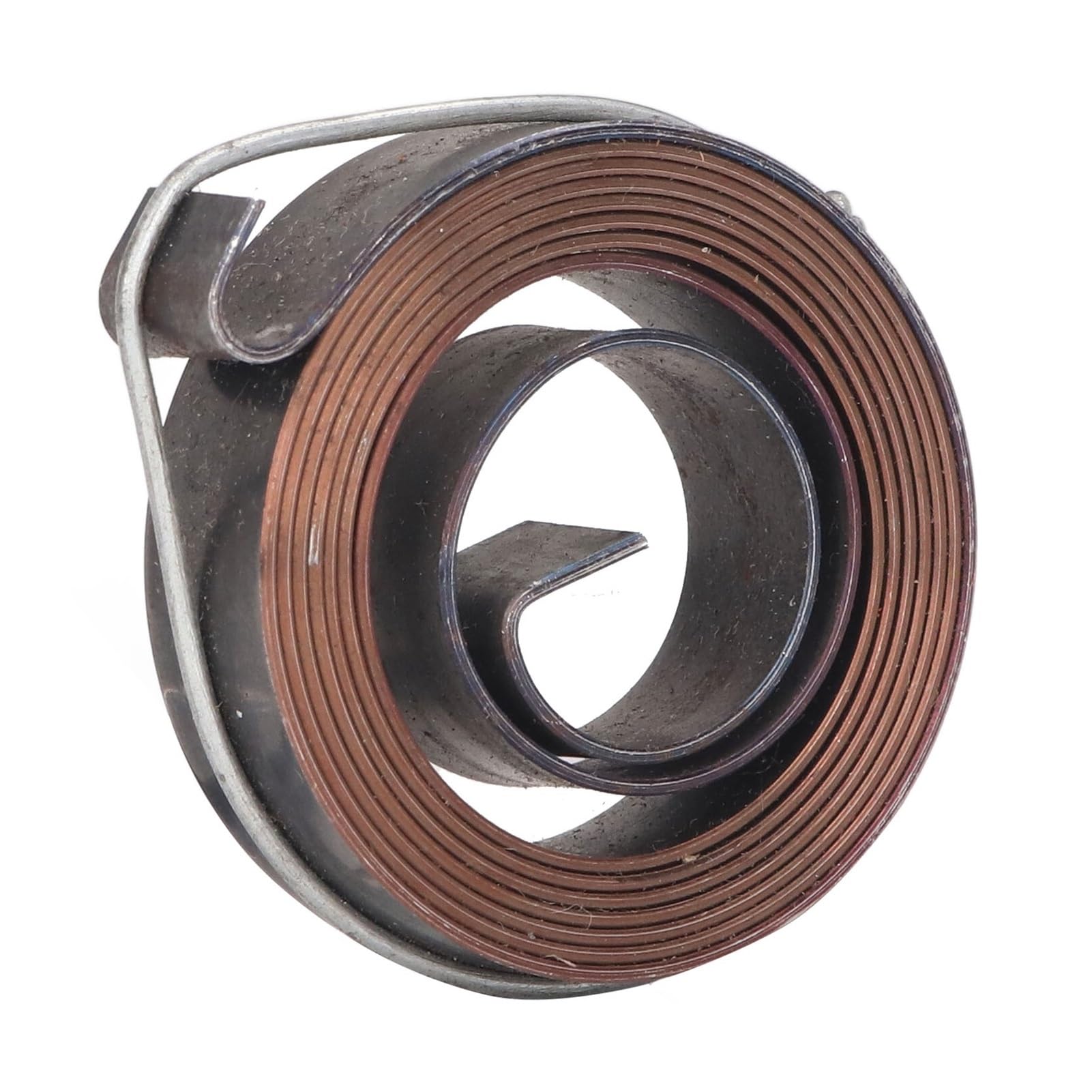 Tazyyzuu 0.8Mm Drill Press Return Spring 2Pcs Bench Steel Chromeplate Robust Stable Quill Feed Coil 0.8X10 Double Hook