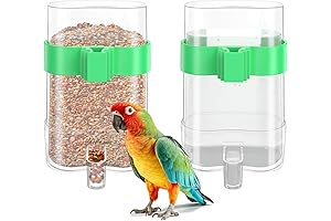 Bird Water Dispenser: Automatic Bird Feeder for Budgie Lovebird Canary Finch