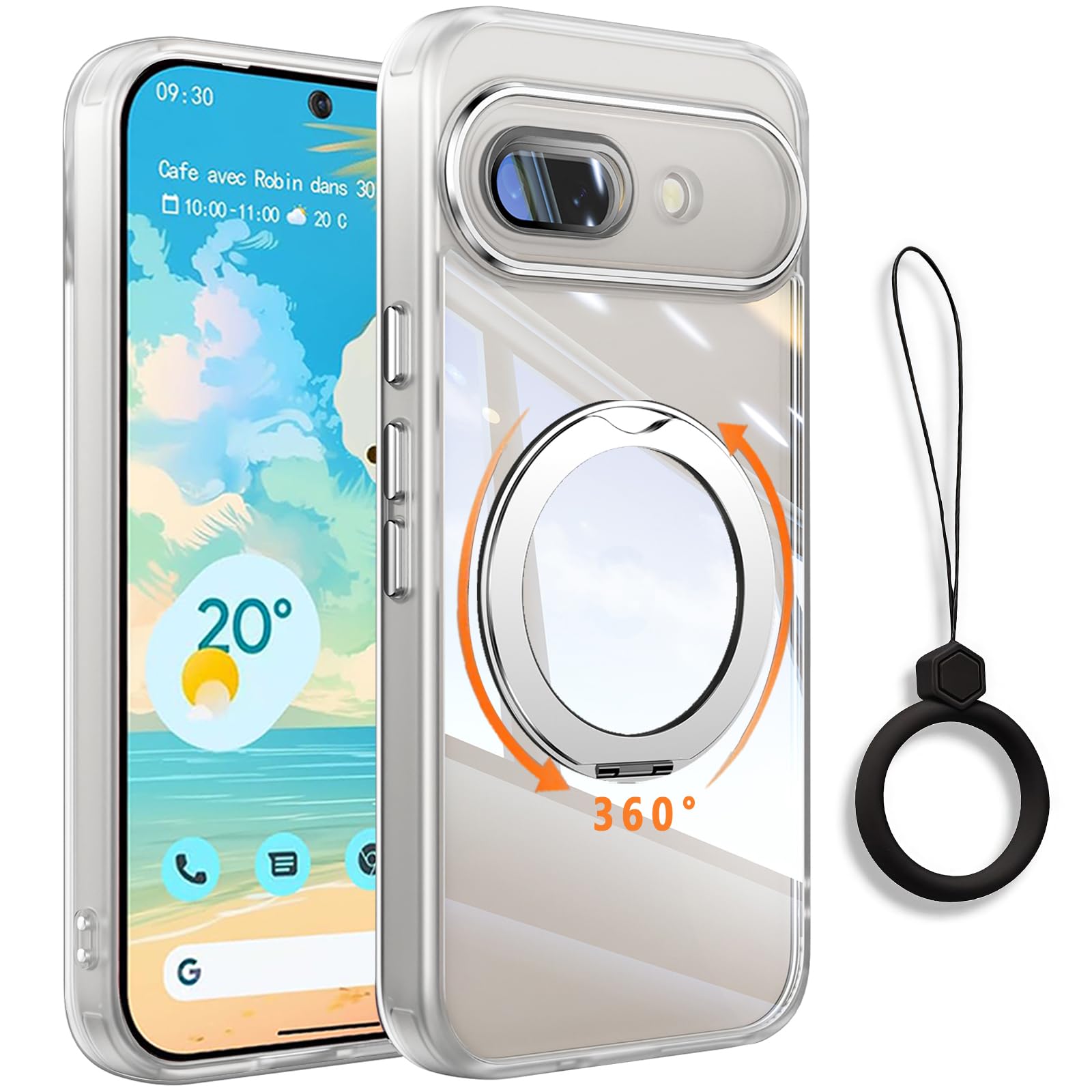 Amazon.co.jp: Ausrann Google Pixel 9a 用 ケース Magsafe対応