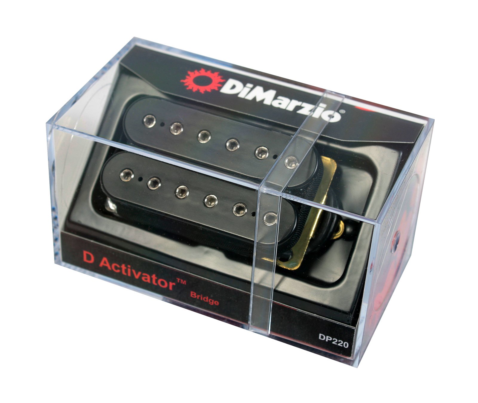 DiMarzio DP220 D-Activator Bridge Humbucker Pickup Black Regular