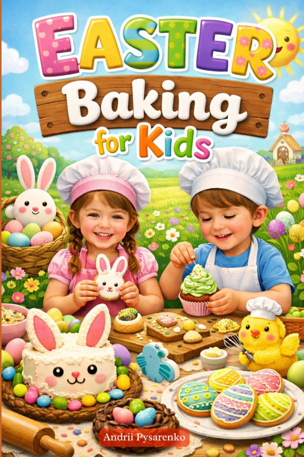 Easter Baking for Kids: Fun Cookies, Cakes, Breads, Chocolate Treats and No-Bake Desserts with International Favorites and Creative Party Ideas for Kids (Easter & Spring Cookbooks)      Paperback – March 10, 2026
