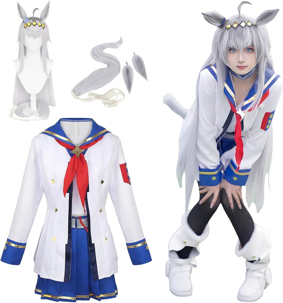 オグリキャップ ウィッグ ウマ娘 コスプレ Amazon.co.jp: [神併良品] オグリキャップ コスプレ 尻尾+