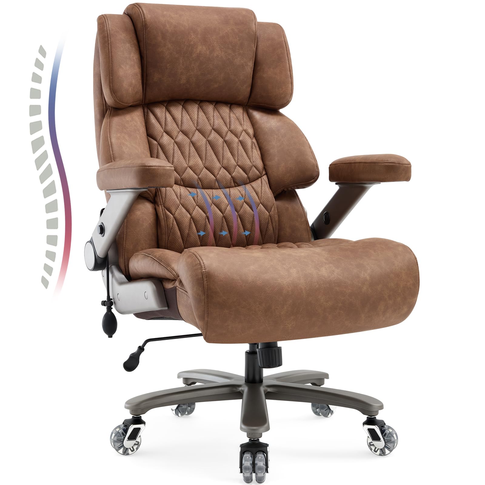 HAMAOKA 700LBS Big and Tall Office Chair