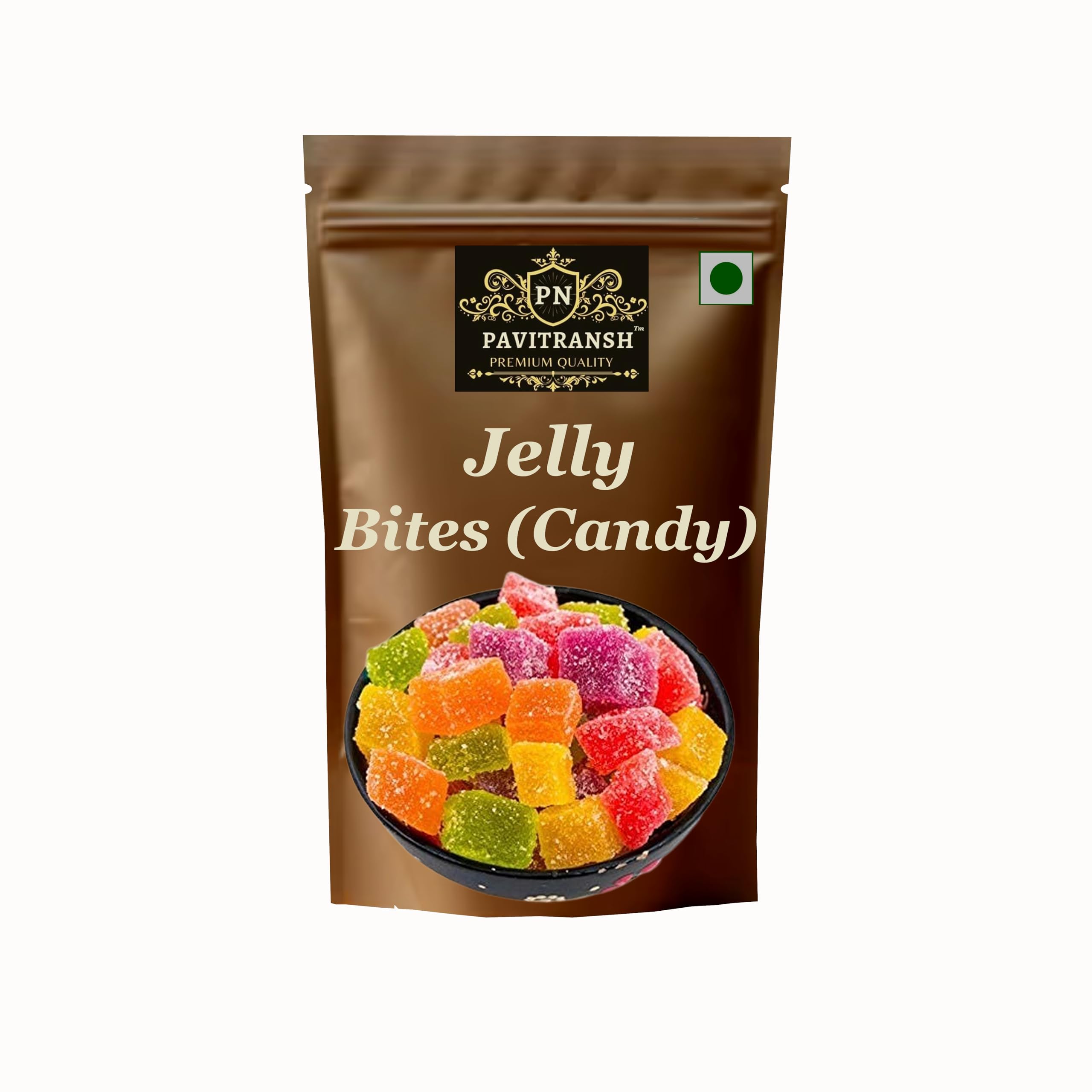 Pavitransh Jelly Bites Candy - Assorted Sugar Candy Jelly Bites (400G) (B0DGLNHY71) Amazon Price History, Amazon Price Tracker