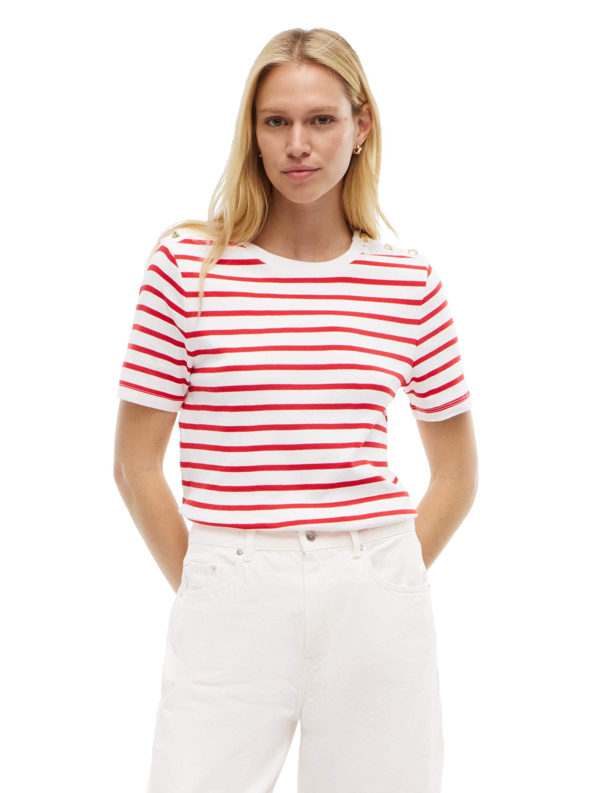 Tommy Hilfiger Women's Short Sleeve Cotton Graphic Crew Neck T-Shirt