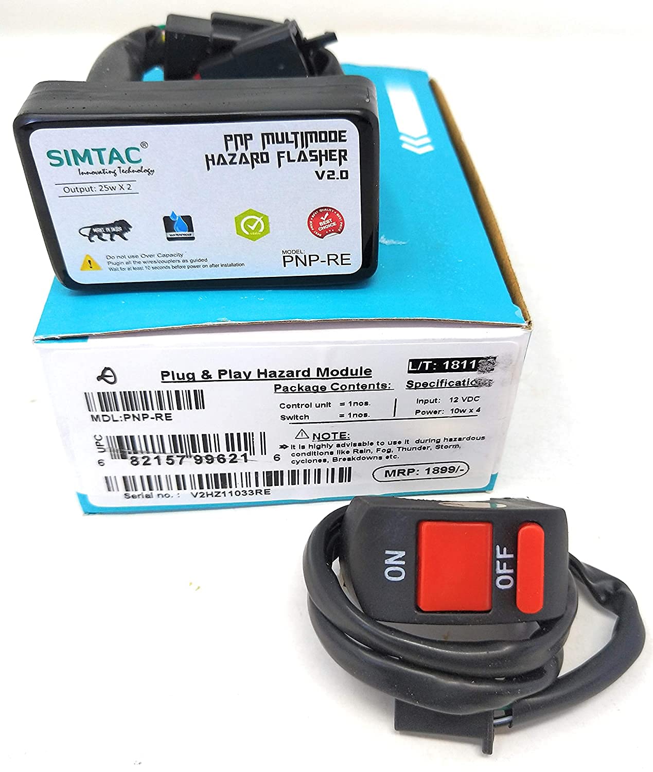 Buy MotoModz SIMTAC Hazard Flasher Module for Royal Enfield